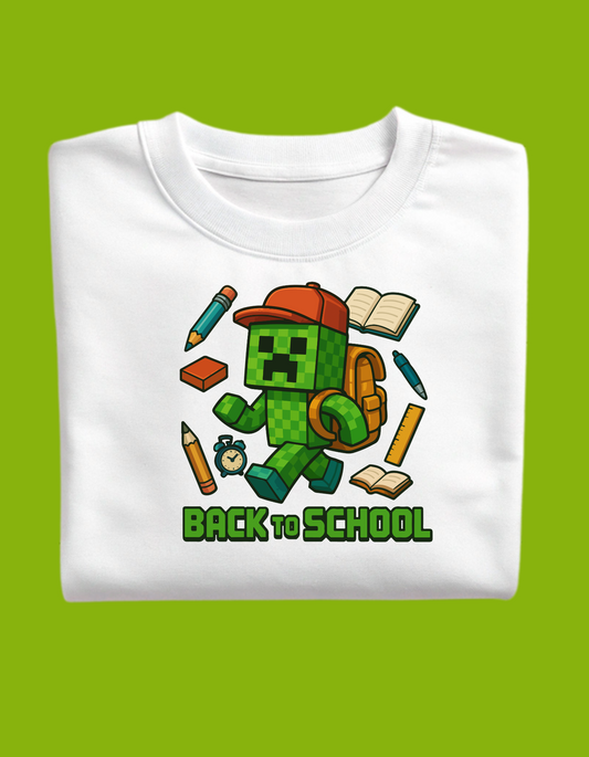 Minecraft Back to school shirt