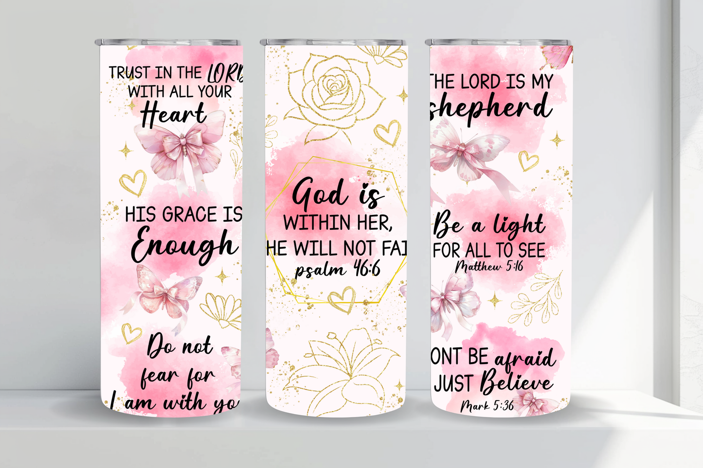 20oz God is Within Her Tumbler