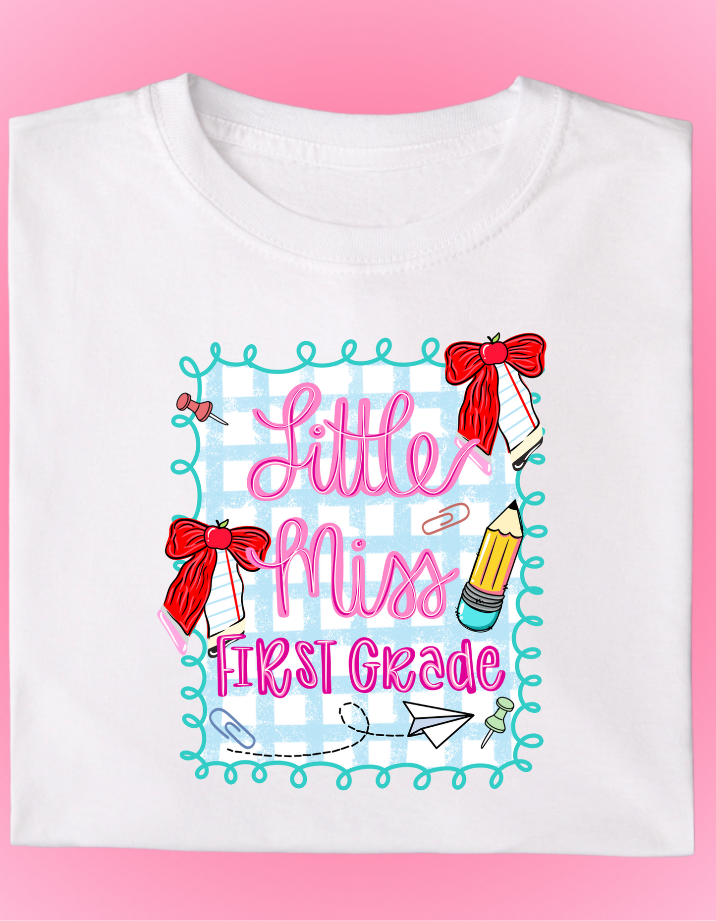 Girl Back to School Shirts (Little Miss)