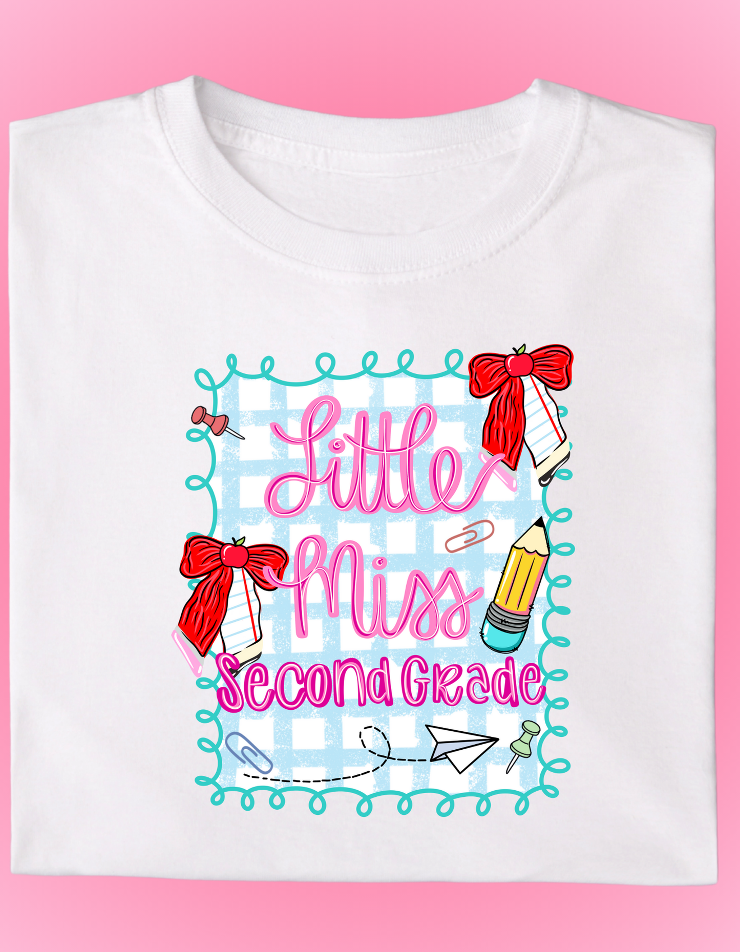 Girl Back to School Shirts (Little Miss)