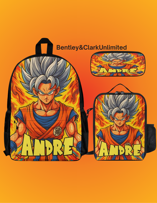 Custom Three-Piece Backpack Bundle