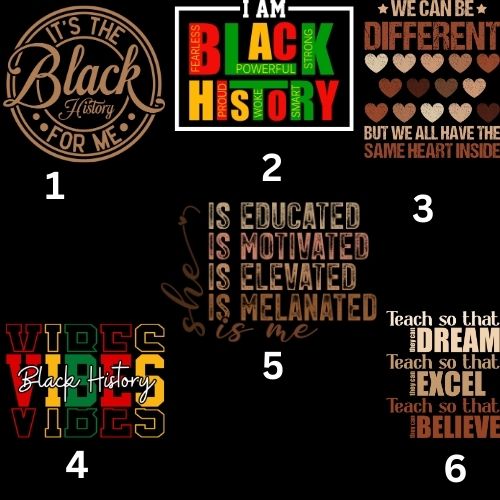 Black History Month Shirts (2)