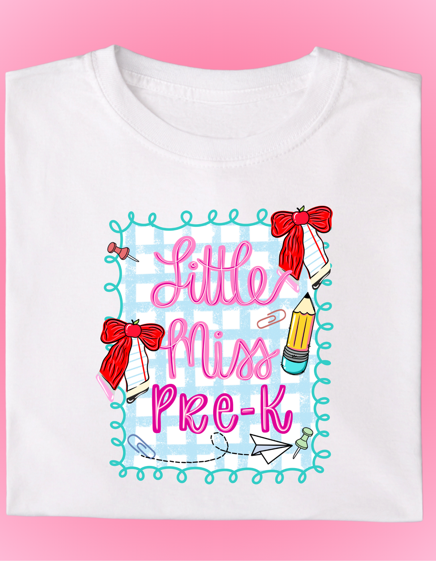 Girl Back to School Shirts (Little Miss)