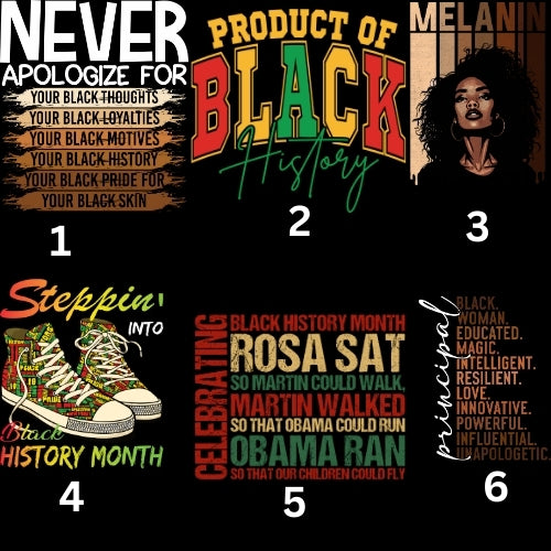 Black History Month Shirts (3)