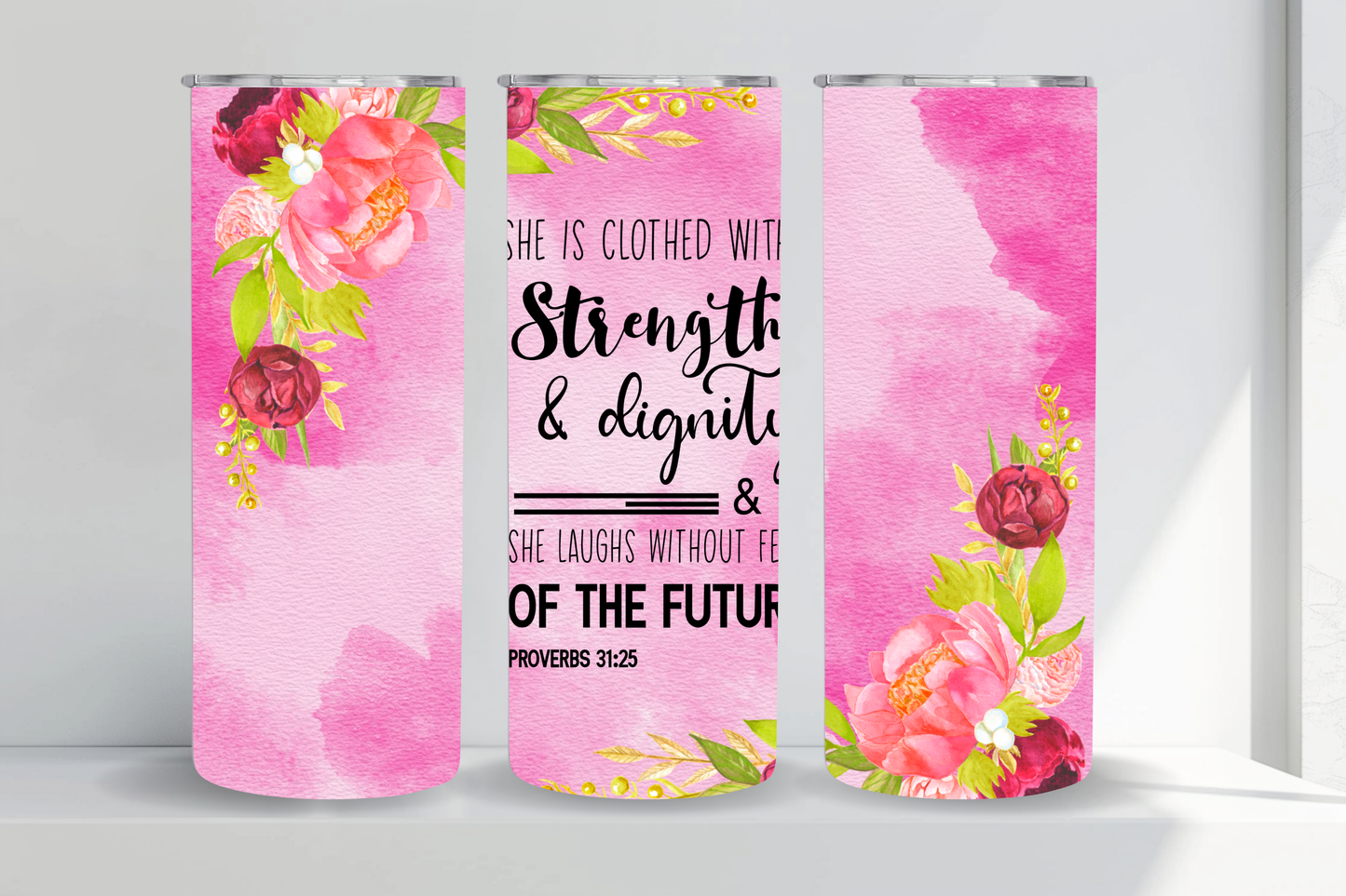 20oz She is Tumbler