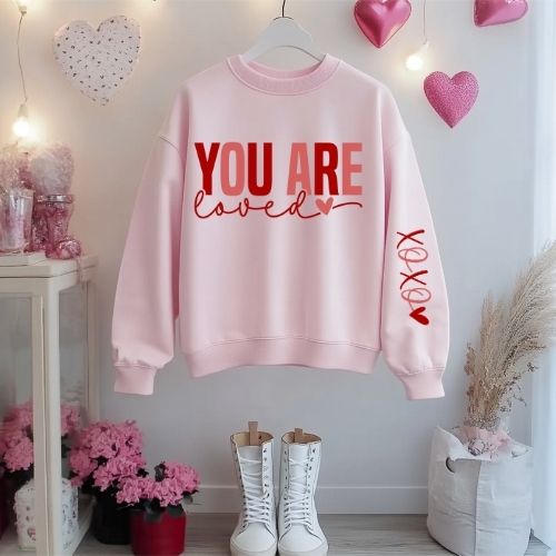 Valentine Sweatshirt Bundle-I'm So Loved