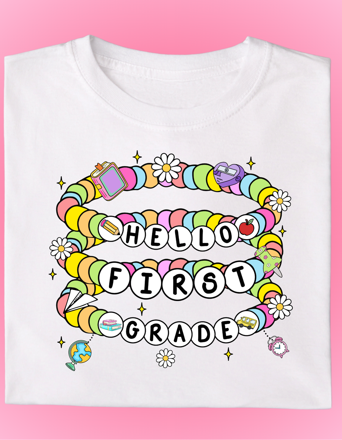 Girl Back to School Shirts (Hello)