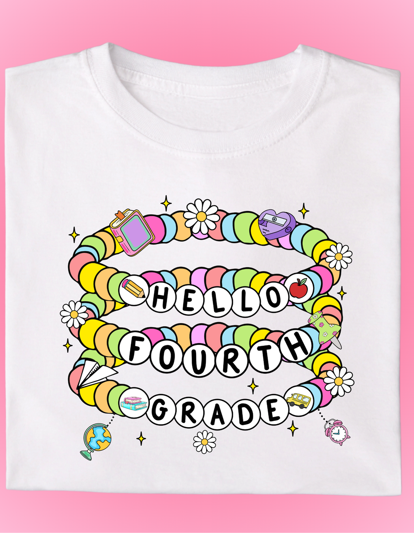 Girl Back to School Shirts (Hello)
