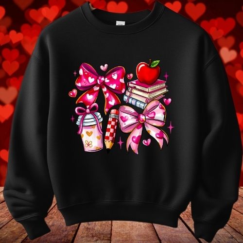 Valentine’s Day Teacher Shirt Design Bundle