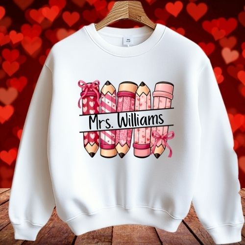 Valentine’s Day Teacher Shirt Design Bundle