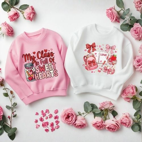 Valentine’s Day Teacher Shirt Design Bundle