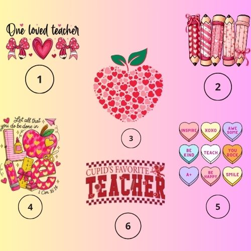 One Loved Teacher Valentine Bundle
