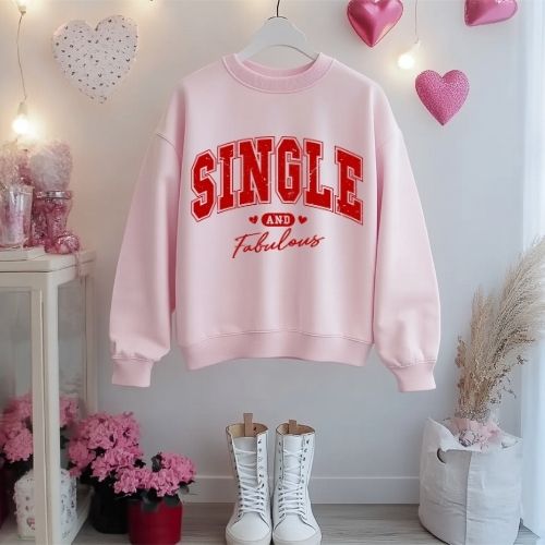 Valentine Sweatshirt Bundle-Still Single