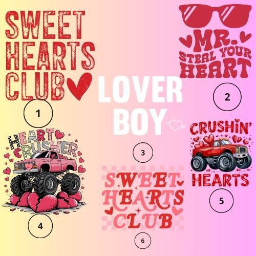 Lover Boy Valentine Shirt Bundle