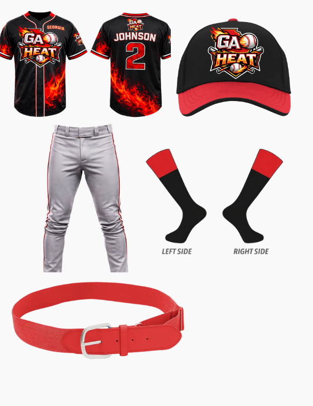 GA HEAT UNIFORMS (ADULT SIZES)