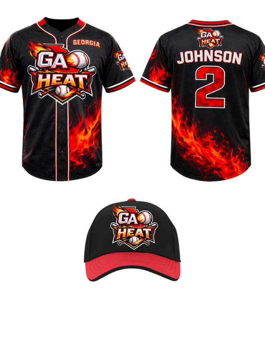 GA HEAT JERSEY AND HAT