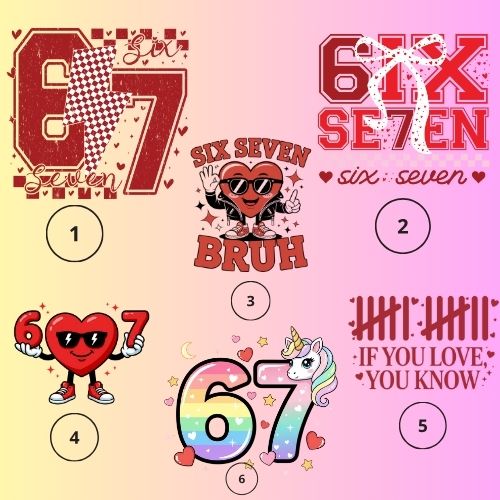 Valentine’s Day 6,7 Love Shirt Bundle