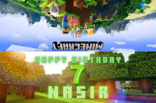 Minecraft Topper (4x6)