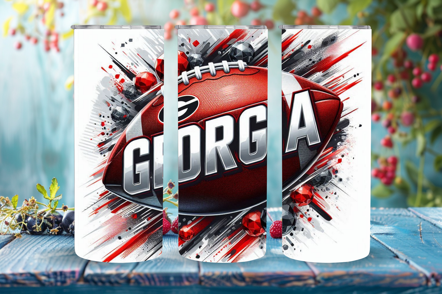 20oz Georgia Bulldogs Tumbler