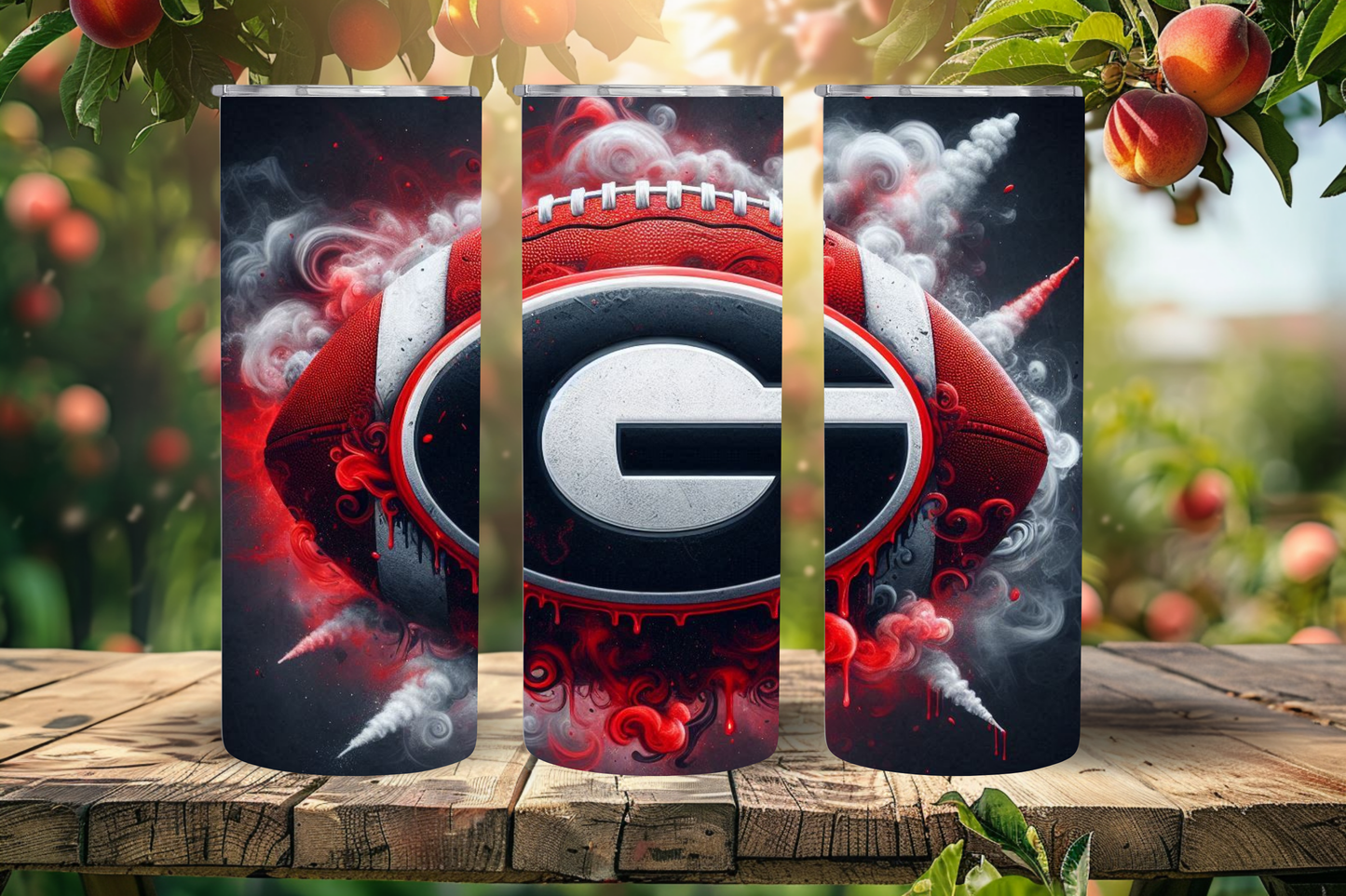 20oz Georgia Bulldogs Tumbler