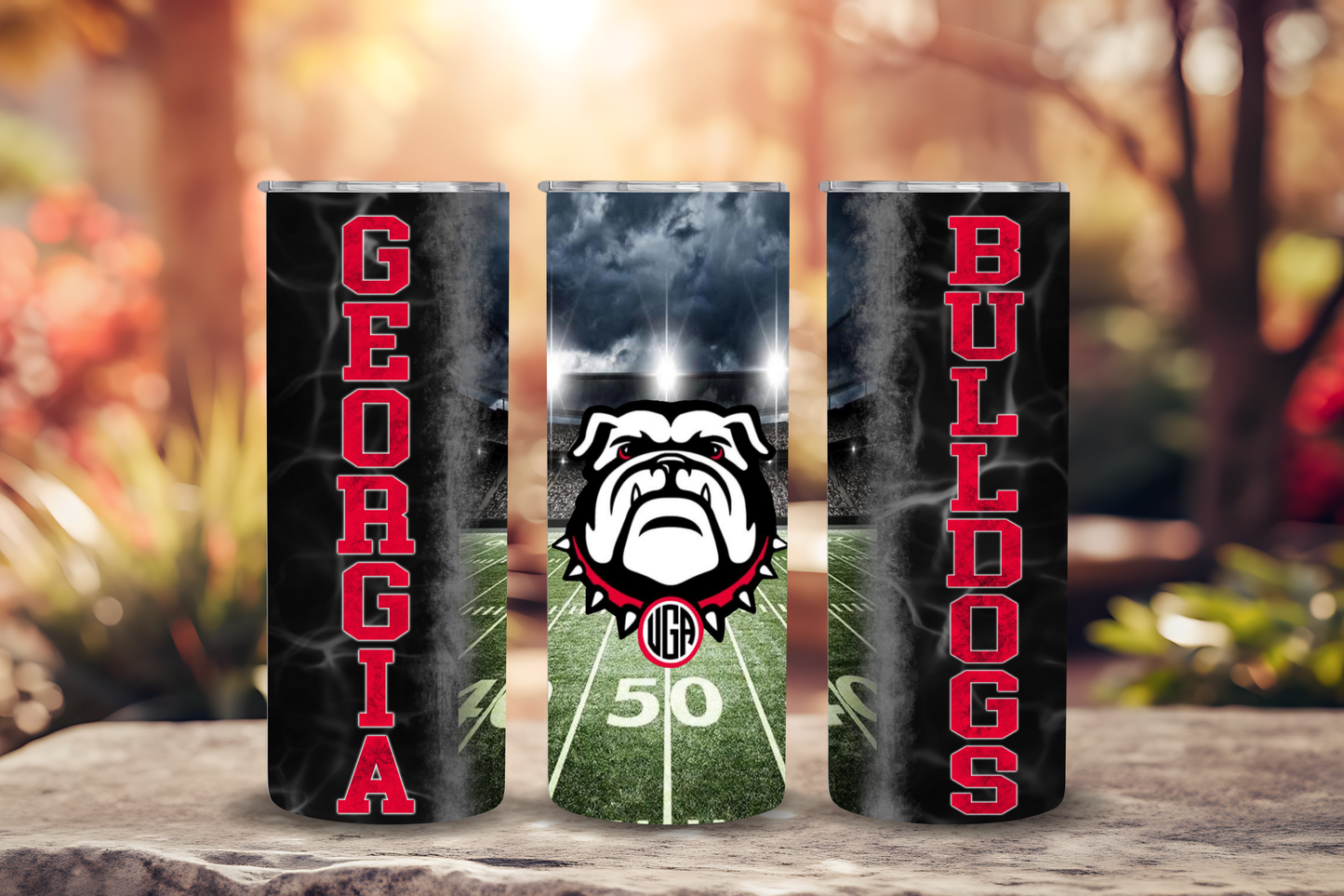 20oz Georgia Bulldogs Tumbler